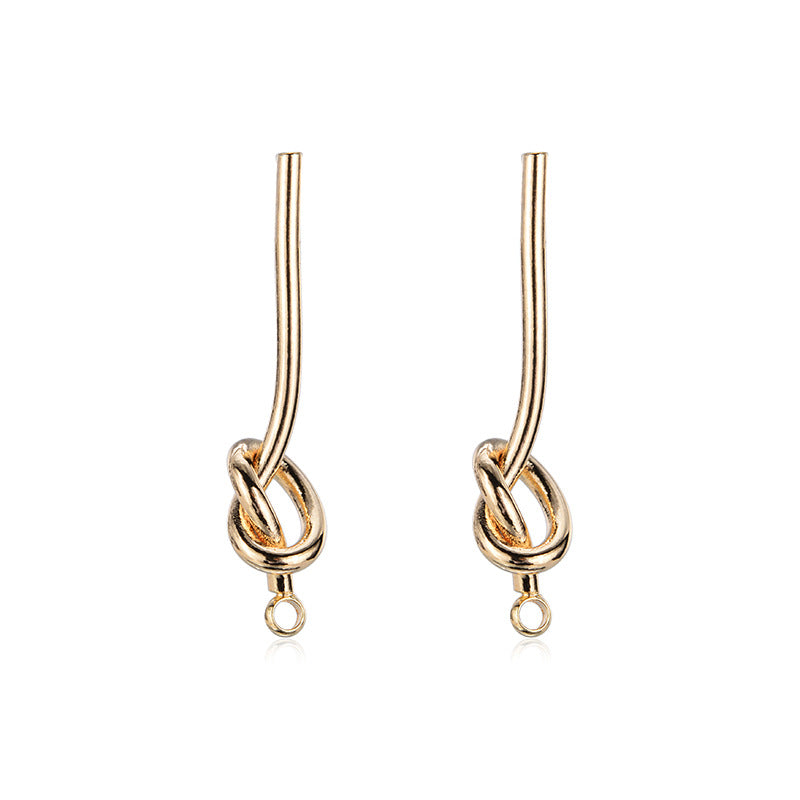 Knot Earrings Dangle Gift for Her Jewelry Accessories Girls Fashion Accessory