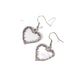 Spiky Heart Ear Drop Earrings Dangle Women Fashion Jewelry Gift for Her