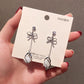 Long Chain Hanging Earrings For Women Crystal Big Dangle Earring