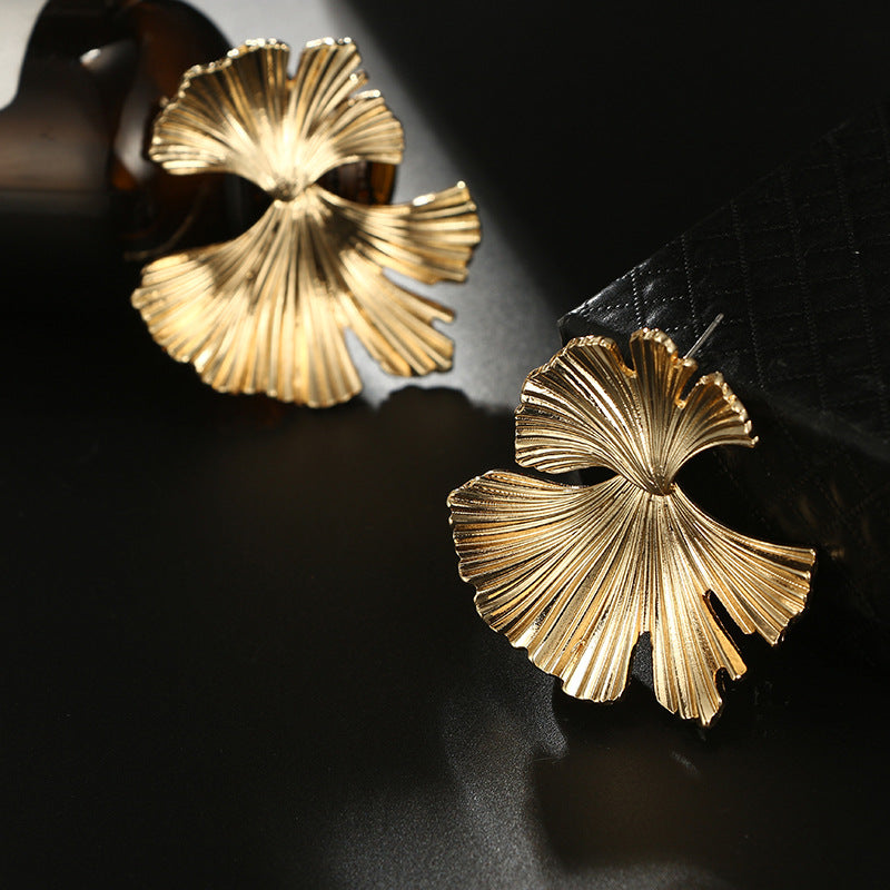 Ginkgo Leaf Dangle Earrings Cute Summer Earring Jewelry Gift for Her