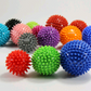 Hard thorn massage ball hand holding thorn ball touch training ball pvc acupressure massage ball yoga ball