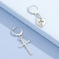 Heart Cross Drop Ear Dangle Fashion Earrings for Women Party Jewelry Gift