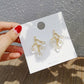 Blossom Branch Stud Earrings Fashion Jewelry for Girls Women Gift Accessories