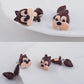 Squirrel Stud Earrings Women Jewelry Mom Gift Everyday Wear Earrings