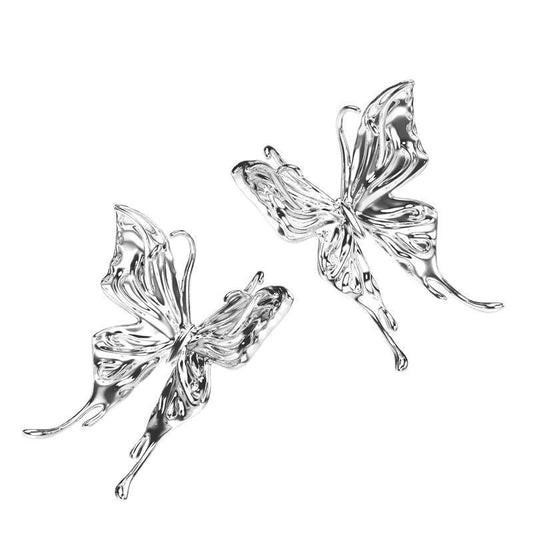 Creative Butterfly Stud Ear Dangle Fashion Earrings for Women Party Jewelry Gift