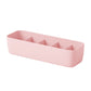 Socks Storage Box Bra Underwear Organizer Desktop Drawer Finishing Box Bathroom Plastic Storage Case Closet Organiser