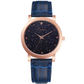Lvpai Fashion Sports Star Starry Women Dress Watches Luxury Gold Leather Ladies Watch Girl Red White Student Clock Wristwatch