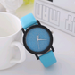 Stylish and simple starry belt watch, female frosted quartz watch student couple watch pair