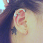 Tree leaf leaves ear clip ear bone clip various wearing earrings