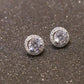 Rhinestone Stud Earrings Women Jewelry Mom Gift Everyday Wear Earrings