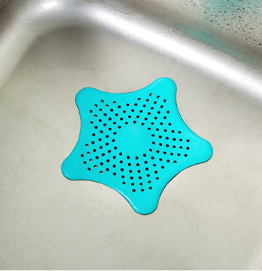 Five-pointed Star Kitchen Sink Anti-clogging Silicone Floor Drain