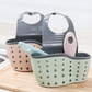 Kitchen Drain Holder Rubber Sponge Storage Rack Basket Wash Cloth Organizer Bathroom Toilet Soap Shelf