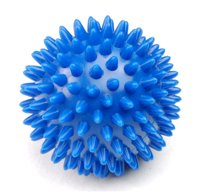 Hard thorn massage ball hand holding thorn ball touch training ball pvc acupressure massage ball yoga ball