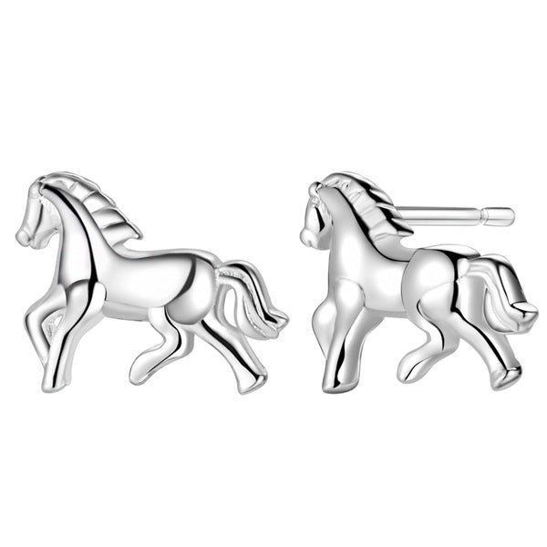 Horse Stud Earrings Female Girl Fashion Earrings Birthday Holiday Gifts