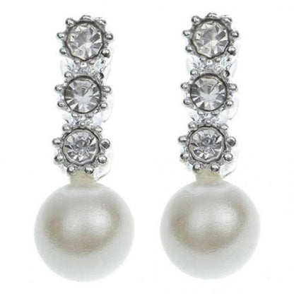 Cute Faux Pearl Studs  Fashion Earrings for Women Party Jewelry Gift