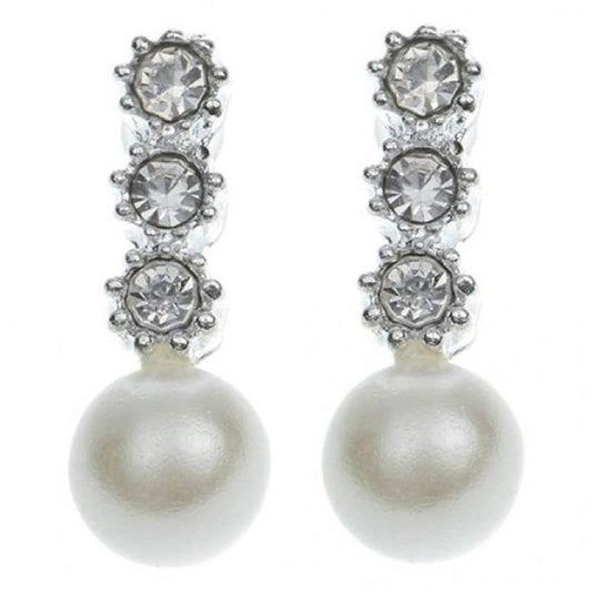 Cute Faux Pearl Studs  Fashion Earrings for Women Party Jewelry Gift
