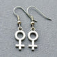 Gender Sign Dangle Earrings Cute Summer Earring Jewelry Gift for Her