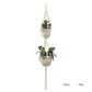 Custom Hand-knitted Hanging Flowerpot Net Bag
