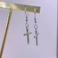 Personalized Hip-hop Punk Style Cross Earrings