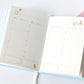 Schedule This Hardback Color Set  Inside Notebook
