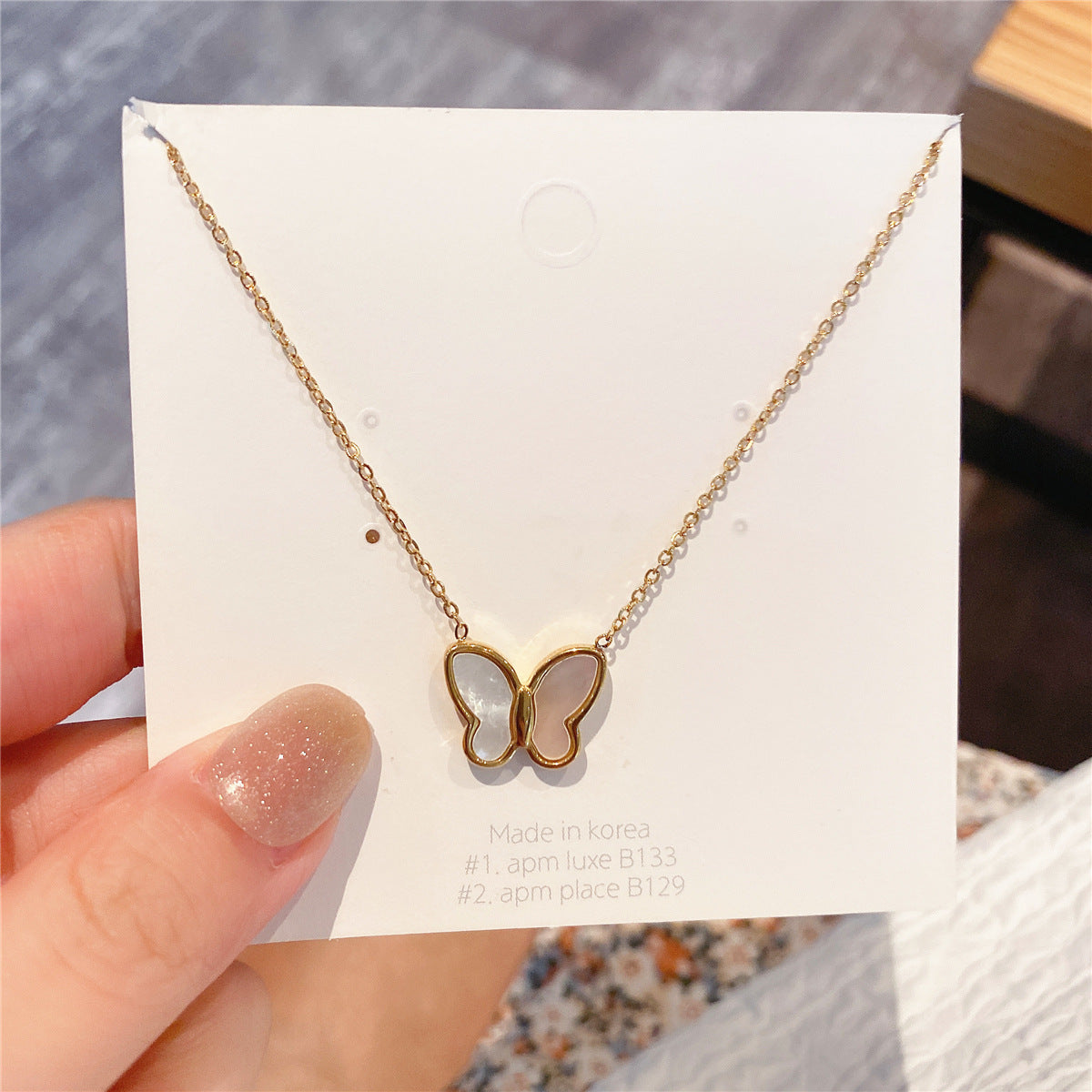 Clavicle Chain Temperament Light Luxury Retro Pendant