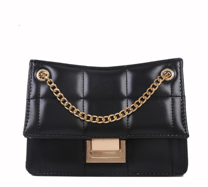 Chain bag embroidery thread messenger bag