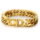 Titanium steel double buckle bracelet