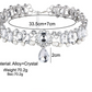 Ocean Goddess Crystal Choker Necklace