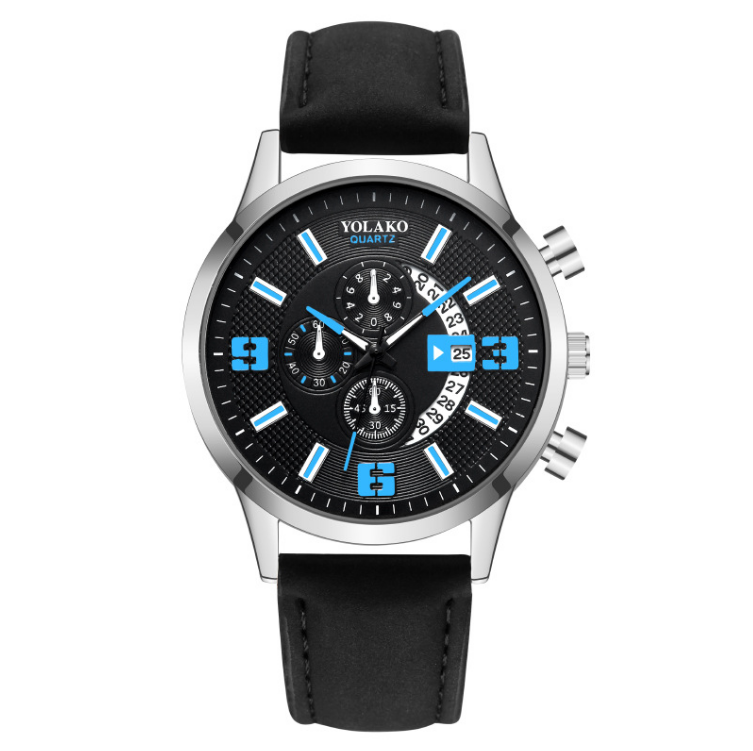 Fashion Big Digital Calendar Men's Watch