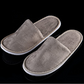 Non-disposable Fleece-like Padded Hospitality Slippers