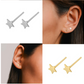 Metal Star Mini Stud Earrings Women Jewelry Mom Gift Everyday Wear Earrings