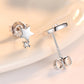 Moon Star Design Stud Earrings Female Girl Fashion Earrings Birthday Holiday