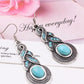 Turquoise Vintage Dangle Earrings Special Gift for Women Girl Fashion Jewelry