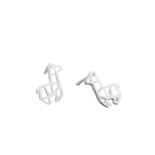 Mini Alpaca Shape Stud Earrings Women Girls Gifts Jewelry Accessories