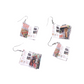 Random Magazine Ear Drop Earrings Dangle Women Fashion Jewelry Gift for Her