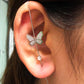 Women's Fashion Colorful Acrylic Butterfly Earrings