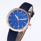Fashion Women Romantic Starry Sky Wrist Watch Casual Rose Gold Steel Mesh Belt Rhinestone Watch Relogio Feminino
