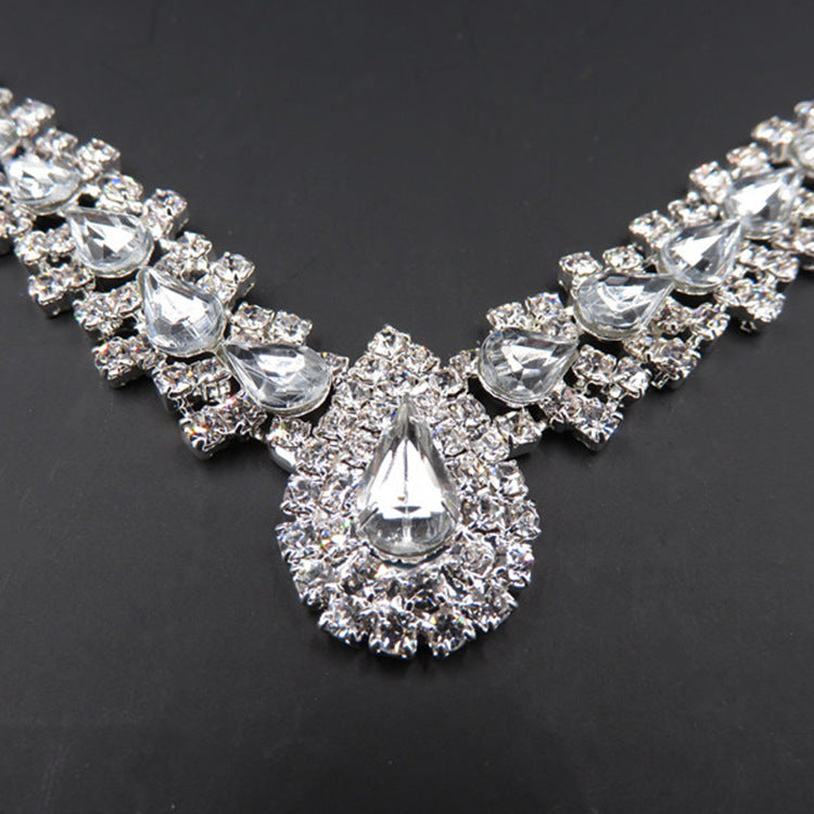 Manufacturers Selling Bride Wedding Accessories Earrings Set Drop Necklace Aliexpress