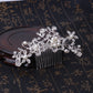 Europe and the Pearl Diamond comb hair comb hair bride bride wedding accessories manufacturers selling alloy
