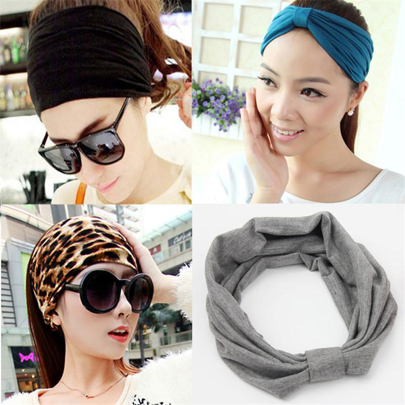 Elastic Cotton Sports Headbands