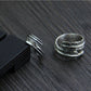 New Punk Feathers Arrow Opening Ring Boho Retro High-quality Personality Jewelry Men Rings For Women Resizable Rings
