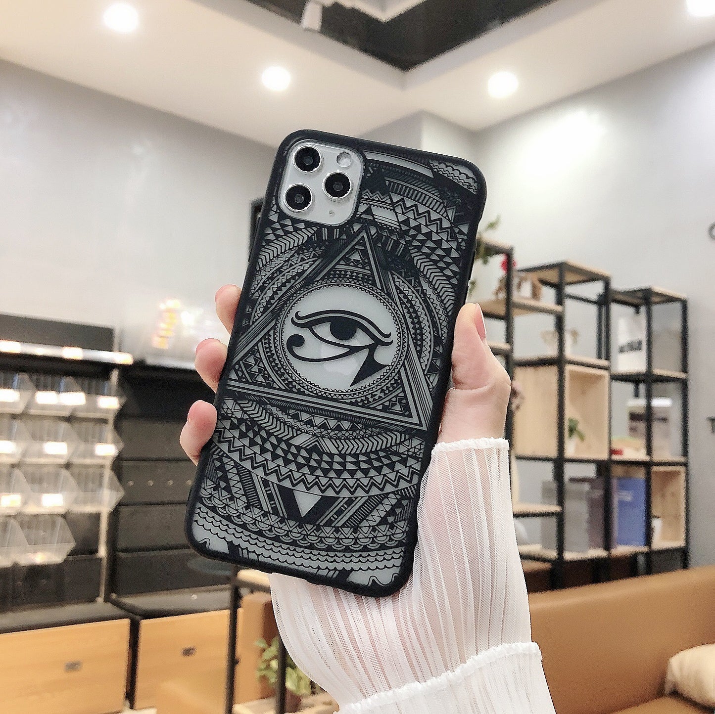 Compatible with Apple , Mobile Phone Case Acrylic Soft Matte Protective Cover