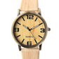 Wood Grain  Style Wrist Watch