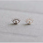 Mini Eyes Stud Earrings Women Charm Stud Jewelry Birthday Holiday Gifts