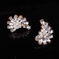 Angel Wing Statement Crystal Earring
