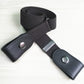 Creative Lazy Belt Fat Elastic Belt Men And Women Outdoor Sports Elastic Invisible Belt Vintage Print No Buckle Stretch Plus Belt