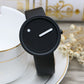 Simple creative concept personality without pointer Korean fashion movement student tide neutral male and female quartz lovers Watch