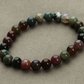 Aventurine Blue Sandstone Beads Round Bead Bracelet Bracelet