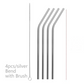 Colourful Reusable Stainless Steel Straws