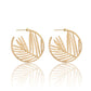 Palm Leaf Design Drop Earring Women Jewelry Mom Gift Everyday Wear Earrings
